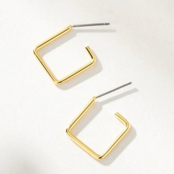 Girl Boss Hoop Earrings - Picture 1 of 1